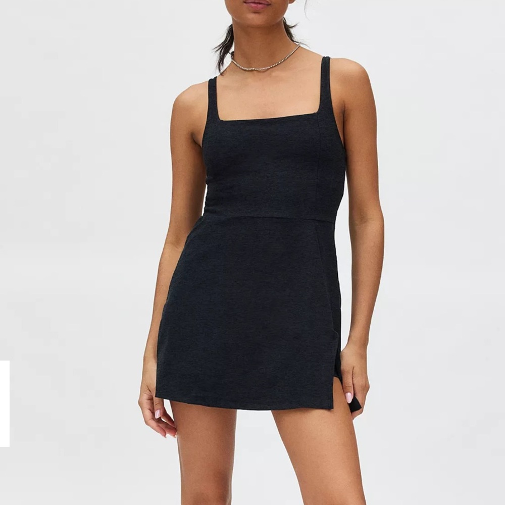 Beyond Yoga Black Mini Dress